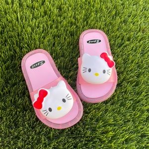 HELLO KITTY Children Summer Slippers LED